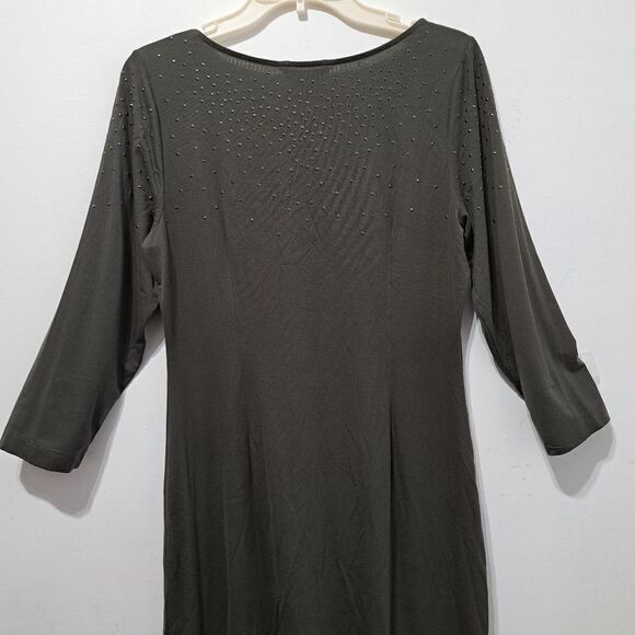 Tommy Bahama Studded Embellished Pullover Ligthweight Mini Dress Pepper Med NWT - Picture 10 of 14